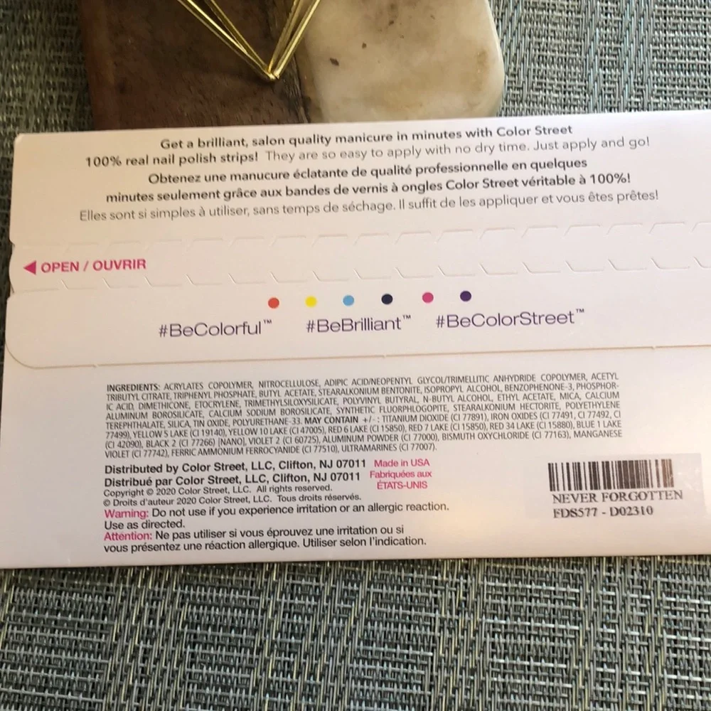 #20b Stay A Tile Color Street Nail Decor - Picture 5 of 14